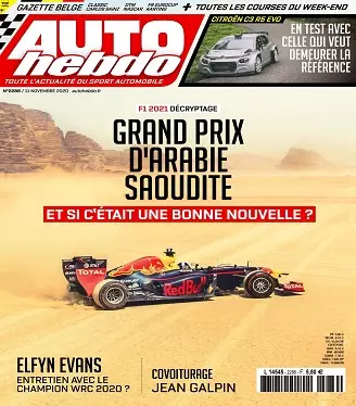 Auto Hebdo N°2286 Du 11 Novembre 2020  [Magazines]