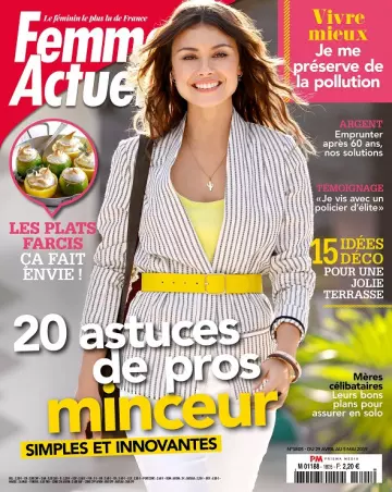 Femme Actuelle N°1809 Du 29 Avril au 5 Avril 2019  [Magazines]