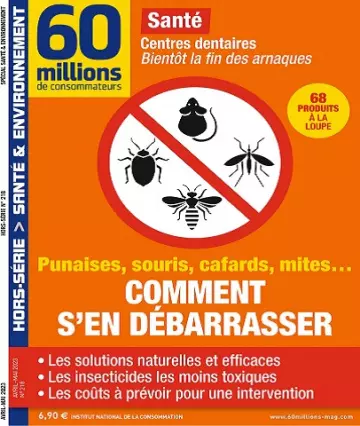 60 Millions De Consommateurs Hors Série N°218 – Avril-Mai 2023  [Magazines]