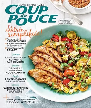 Coup De Pouce – Septembre 2020  [Magazines]