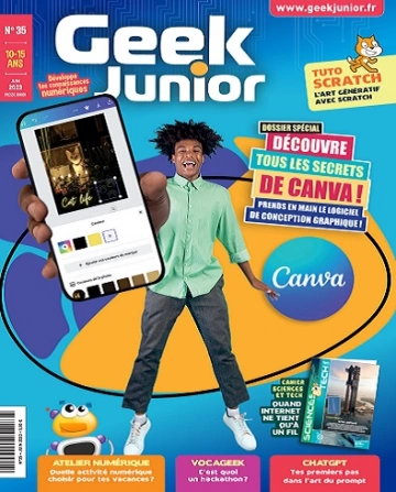 Geek Junior N°35 – Juin 2023  [Magazines]