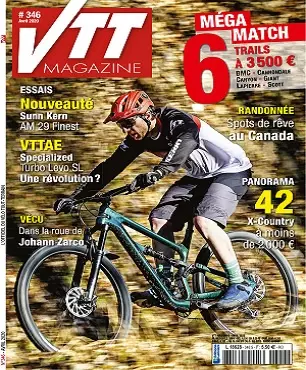 VTT Magazine N°346 – Avril 2020  [Magazines]