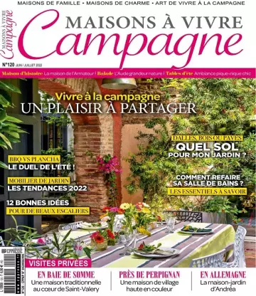 Maisons à Vivre Campagne N°120 – Juin-Juillet 2022  [Magazines]