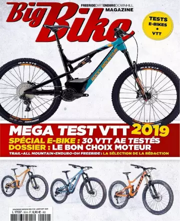 Big Bike Magazine N°122 – Août-Septembre 2019  [Magazines]