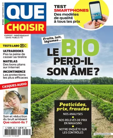 Que Choisir N°583 – Septembre 2019  [Magazines]