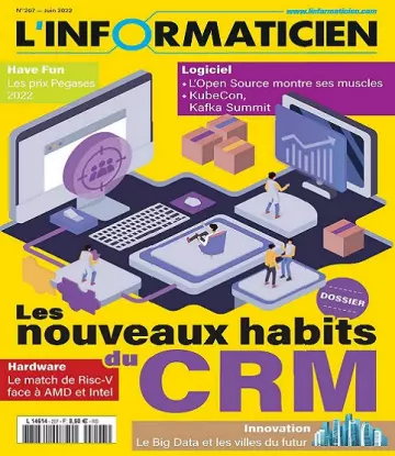 L’Informaticien N°207 – Juin 2022  [Magazines]