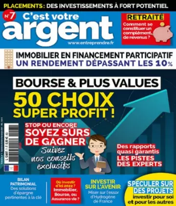 C’est Votre Argent N°7 – Septembre-Novembre 2021  [Magazines]