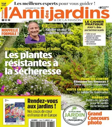 L’Ami des Jardins et de La Maison N°1139 – Juin 2022  [Magazines]