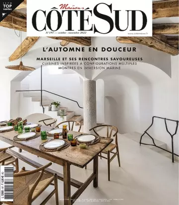 Maisons Côté Sud N°197 – Octobre-Novembre 2022  [Magazines]