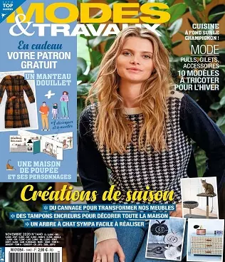 Modes et Travaux N°1440 – Novembre 2020  [Magazines]