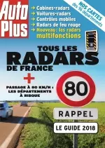 Auto Plus Hors Série Guide N°9 – Le Guide Anti Radars 2018  [Magazines]