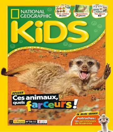 National Geographic Kids N°56 – Avril 2022  [Magazines]