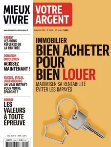 Mieux Vivre Votre Argent - Septembre 2024  [Magazines]