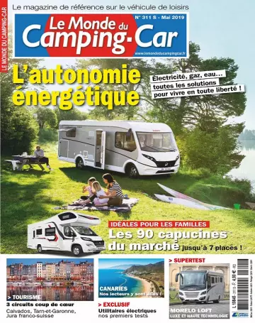 Le Monde Du Camping-Car N°311 – Mai 2019  [Magazines]