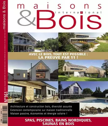 Maisons et Bois N°161 – Septembre-Octobre 2021  [Magazines]