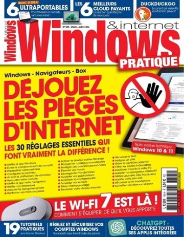 Windows et Internet Pratique N°145 – Mars-Avril 2024  [Magazines]