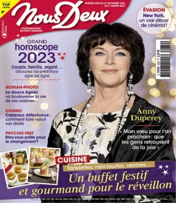 Nous Deux N°3939 Du 27 Décembre 2022  [Magazines]