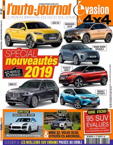 L’Auto-Journal 4×4 N°87 – Janvier-Mars 2019  [Magazines]