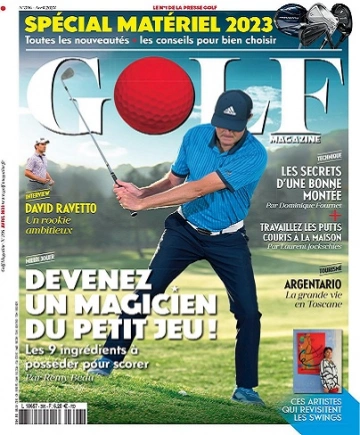 Golf Magazine N°396 – Avril 2023  [Magazines]