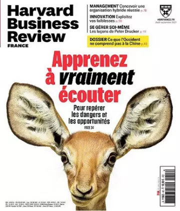 Harvard Business Review N°46 – Août-Septembre 2021  [Magazines]