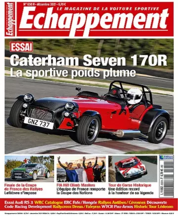 Échappement N°650 – Décembre 2021  [Magazines]