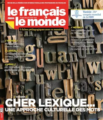 Le Français Dans Le Monde N°435 – Juillet-Août 2021  [Magazines]