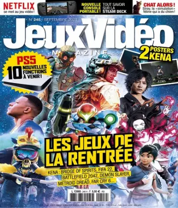 Jeux Vidéo Magazine N°248 – Septembre 2021  [Magazines]