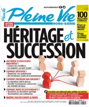 Pleine Vie Hors Série N°53 – Héritage et Succession 2020  [Magazines]