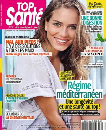 Top Santé N°345 – Juin 2019  [Magazines]