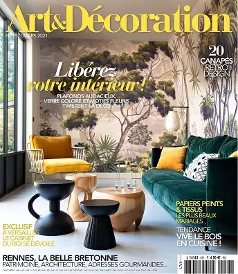 Art et Décoration N°557 – Mars 2021  [Magazines]