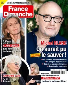 France Dimanche N.4076 - 11 Octobre 2024  [Magazines]