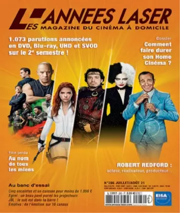 Les Années Laser N°286 – Juillet-Août 2021  [Magazines]