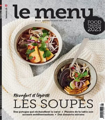 Le Menu N°1-2 – Janvier-Février 2023  [Magazines]