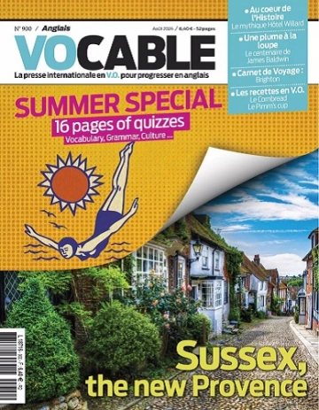 Vocable Anglais N°900 – Août 2024  [Magazines]