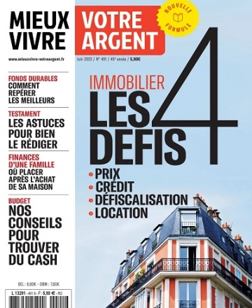 Mieux Vivre Votre Argent N°491 – Juin 2023  [Magazines]