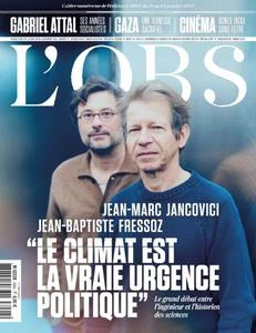 L’Obs - 18 Janvier 2024  [Magazines]