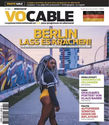 Vocable Allemand N°865 Du 26 Mai 2022  [Magazines]