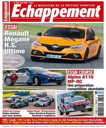 Échappement N°668 – Juin 2023  [Magazines]