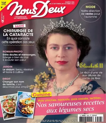 Nous Deux N°3926 Du 27 Septembre 2022  [Magazines]