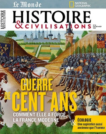 Le Monde Histoire et Civilisations N°96 – Juillet-Août 2023  [Magazines]