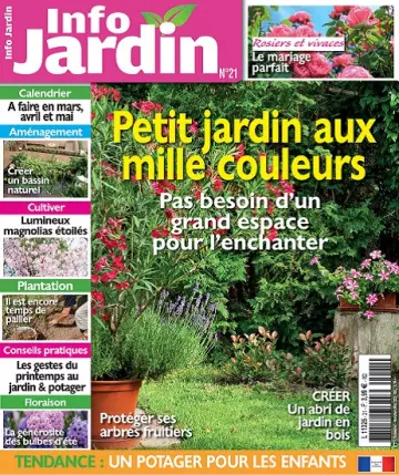 Info Jardin N°21 – Mars-Mai 2022  [Magazines]