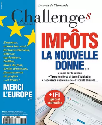 Challenges N°608 Du 2 au 8 Mai 2019  [Magazines]