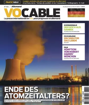 Vocable Allemand N°856 Du 20 Janvier 2022  [Magazines]