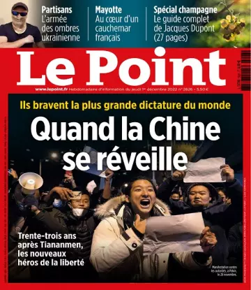 Le Point N°2626 Du 1er au 7 Décembre 2022  [Magazines]