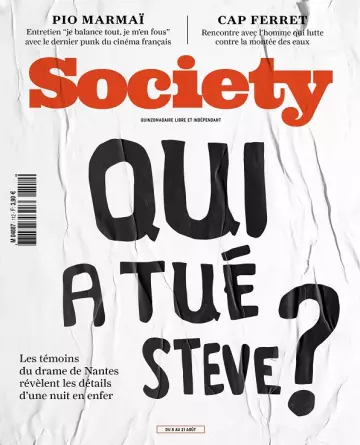 Society N°112 Du 8 Août 2019  [Magazines]