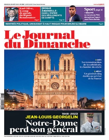 Le Journal Du Dimanche N°3997 Du 20 au 26 Août 2023  [Journaux]