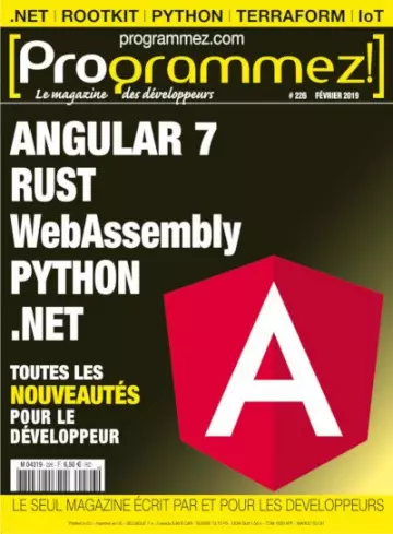 PROGRAMMEZ! N°226 FÉVRIER 2019  [Magazines]