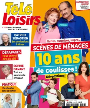 Télé Loisirs - 4 Novembre 2019  [Magazines]