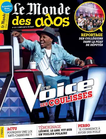 Le Monde des Ados N°424 Du 20 Février 2019  [Magazines]