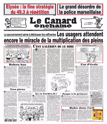 Le Canard Enchaîné N°5319 Du 19 Octobre 2022  [Journaux]